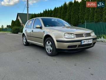 Авто Volkswagen Golf 2001 № 8946116