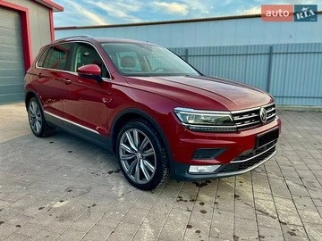 Авто Volkswagen Tiguan 2016 № 8948312
