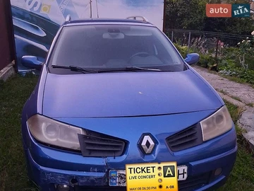 Авто Renault Megane 2007 № 8965136