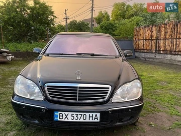 Авто Mercedes S-Class 2001 № 8979722