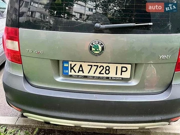Авто Skoda Yeti 2012 № 8981832