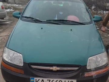 Авто Chevrolet Aveo 2005 № 7404785