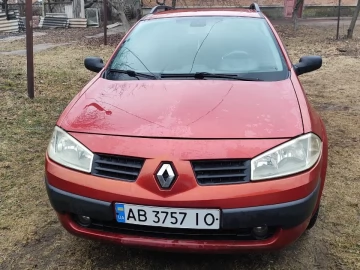 Авто Renault Megane 2004 № 7437319