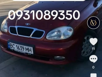Авто Daewoo Lanos Sens  2001 № 7456607