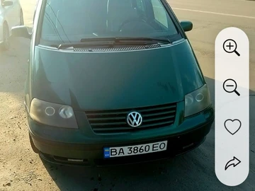 Авто Volkswagen Sharan 2001 № 7936654