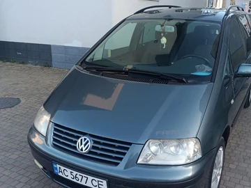 Авто Volkswagen Sharan 2001 № 7953445
