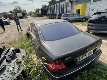 Авто Mercedes S Серия 2001 № 7956191