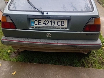 Авто Volkswagen Golf 1987 № 7970901