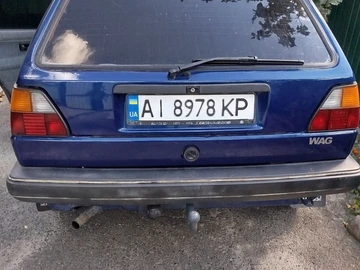 Авто Volkswagen Golf 1988 № 7981988