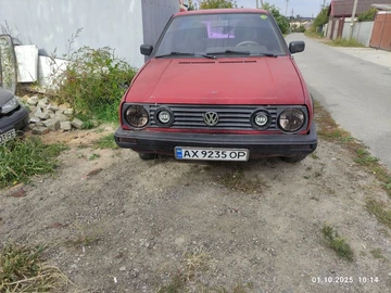 Авто Volkswagen Golf 1986 № 8013753