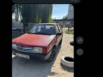 Авто ВАЗ 2109 1991 № 8036211