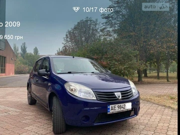 Авто Dacia Sandero 2009 № 8039744