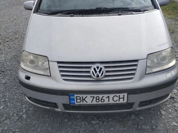 Авто Volkswagen Sharan 2001 № 8054744