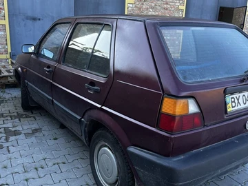 Авто Volkswagen Golf 1989 № 8081756