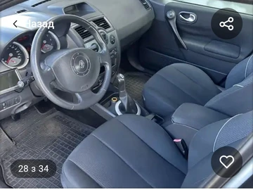 Авто Renault Megane 2003 № 8099379