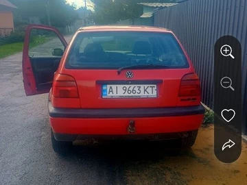 Авто Volkswagen Golf 1994 № 8108241