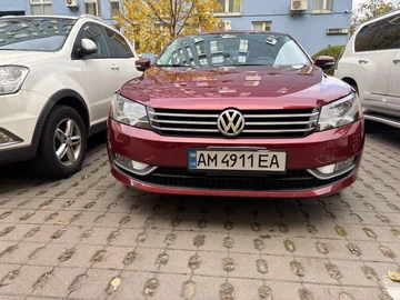 Авто Volkswagen Passat Sedan 2015 № 8193400