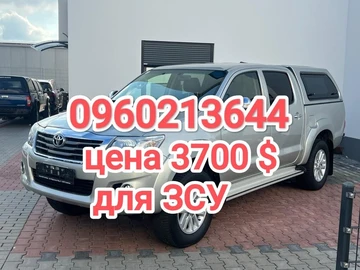 Авто Toyota Hilux Pick Up 2009 № 8198238