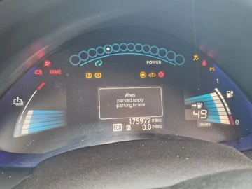 Авто Nissan Leaf 2015 № 8224884