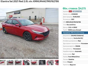 Авто Hyundai Elantra 2021 № 8265984