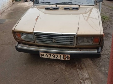 Авто ВАЗ 2107 1983 № 8269562