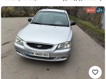 Авто Hyundai Accent 2006 № 8279306