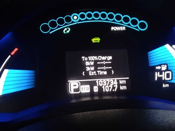 Авто Nissan Leaf 2014 № 8283286