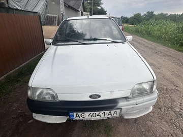 Авто Ford Fiesta 1989 № 8290831