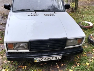 Авто ВАЗ 2107 1986 № 8329012