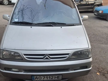 Авто Citroen Evasion 2000 № 8330686
