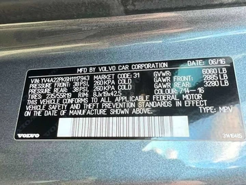Авто Volvo Xc90 2016 № 8358444