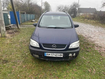 Авто Opel Zafira 1999 № 8359805