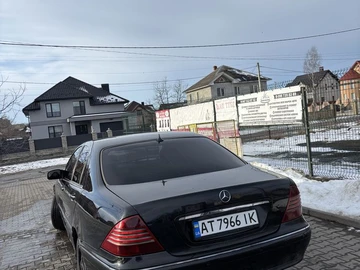 Авто Mercedes S Серия 2001 № 8364241