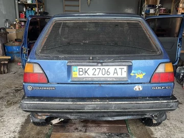 Авто Volkswagen Golf 1987 № 8436607