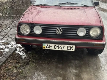 Авто Volkswagen Golf 1987 № 8458011