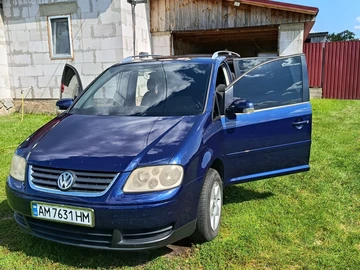 Авто Volkswagen Touran 2003 № 8473516