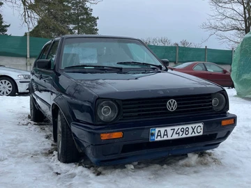 Авто Volkswagen Golf 1990 № 8476961
