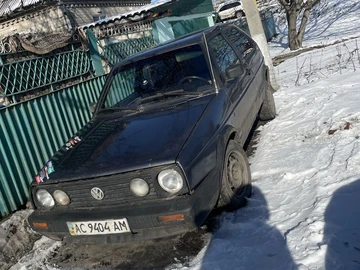 Авто Volkswagen Golf 1990 № 8501004