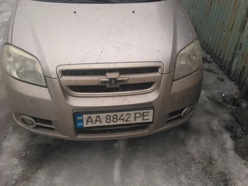 Авто Chevrolet Aveo 2007 № 8515508