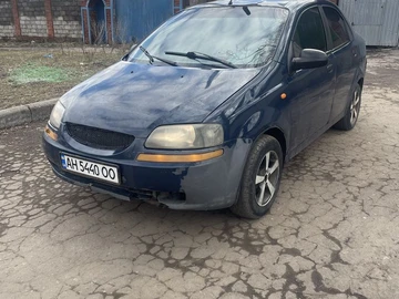 Авто Chevrolet Aveo 2005 № 8534360