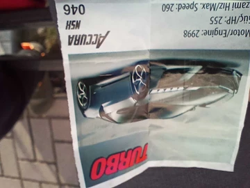 Авто Acura Nsx 2000 № 8547330