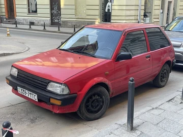 Авто Toyota Starlet 1987 № 8568138