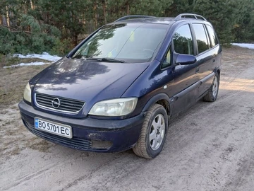 Авто Opel Zafira 1999 № 8579500