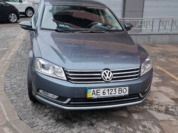 Авто Volkswagen Passat Sedan 2012 № 8626618