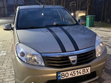 Авто Dacia Sandero 2008 № 8631198