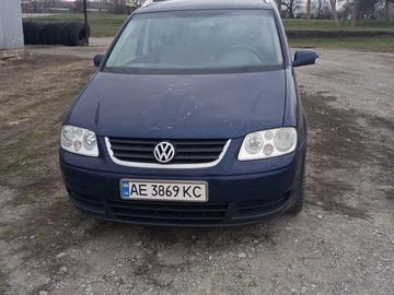 Авто Volkswagen Touran 2005 № 8650281