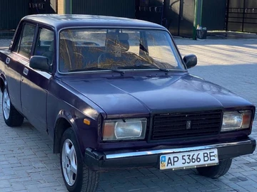 Авто ВАЗ 2107 1986 № 8668449