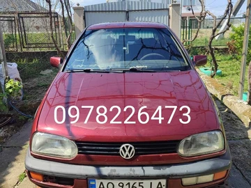 Авто Volkswagen Golf 1992 № 8696588