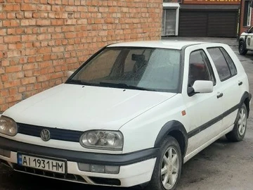Авто Volkswagen Golf 1993 № 8711011