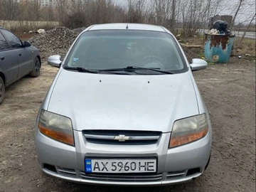Авто Chevrolet Aveo 2006 № 8720442